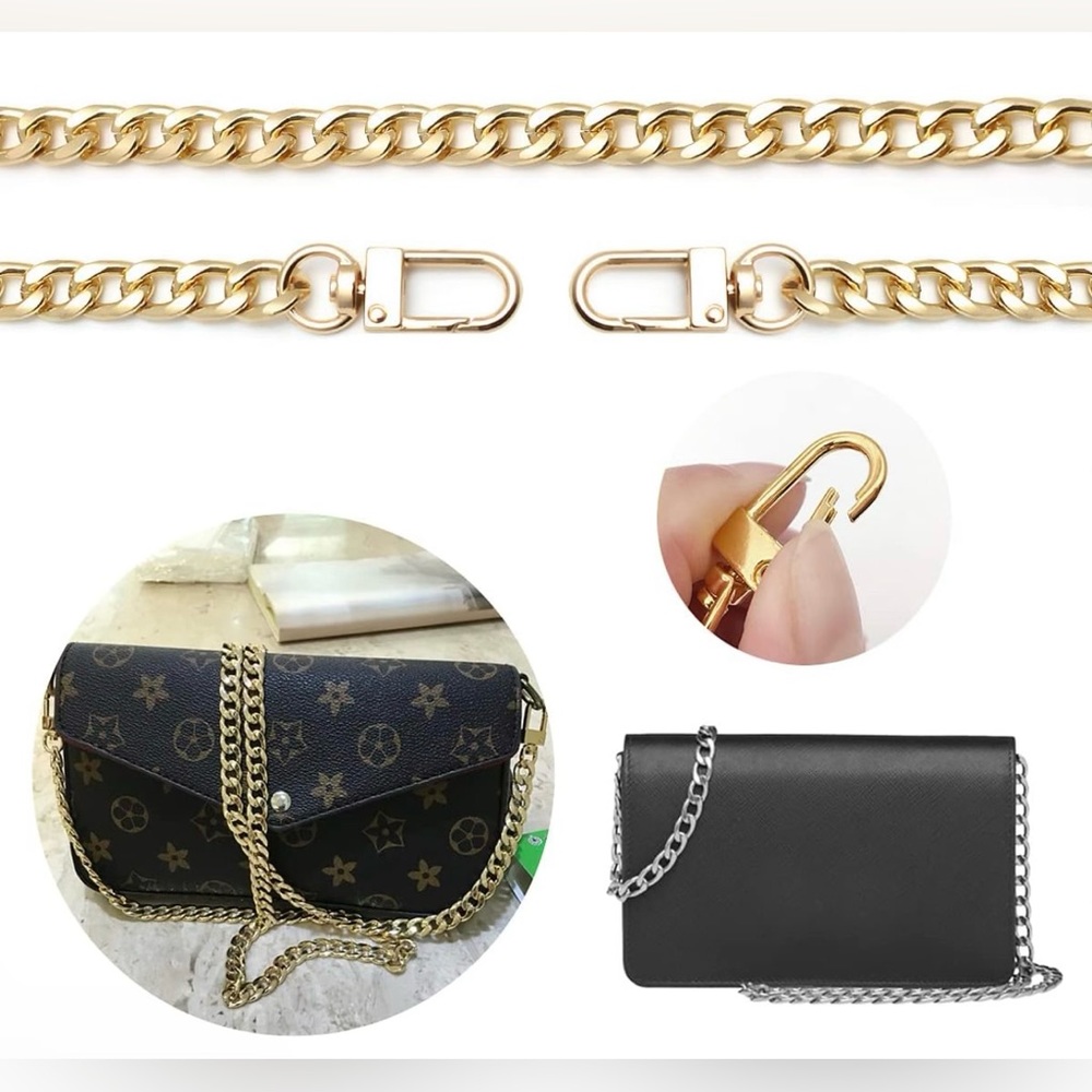 Gold Tone Chain -47’ Long